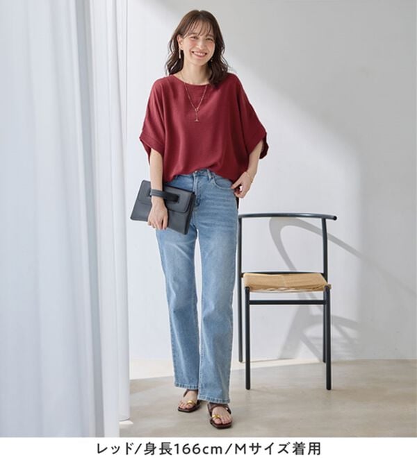 Viola e Viola（ヴィオラ エ ヴィオラ）の「華奢見えドルマンスリーブブラウス（ブラウス）」｜詳細画像