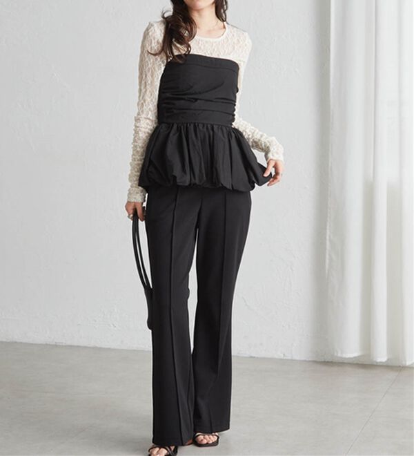 RANAN（ラナン）の「パッチワークレースT（カットソー）」｜詳細画像