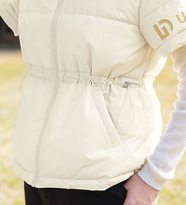 BELLUNA（ベルーナ）の「【三枝こころコラボ】袖取り外し可能！中わたジャケット（ショートコート）」｜詳細画像