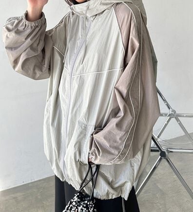 GeeRA（ジーラ）の「ナイロンマウンテンパーカー（ブルゾン）」