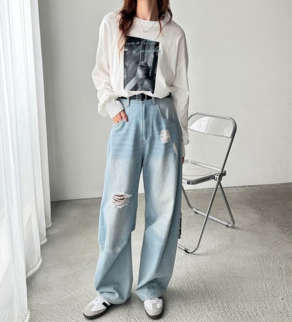 GeeRA（ジーラ）の「アソートデザインフォトプリントロンＴ（カットソー）」｜詳細画像