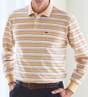 「＜デコイ＞こだわり設計！大人の夏長袖ポロシャツ（メンズポロシャツ）」｜詳細画像