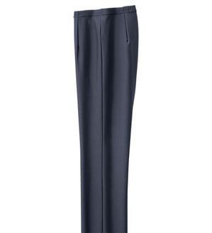 ルフラン（ルフラン）の「日本製すっきりチュニックパンツ（フルレングスパンツ）」｜パープルグレー