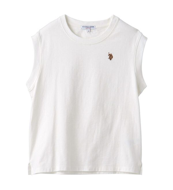 GeeRA（ジーラ）の「【Ｕ．Ｓ．　ＰＯＬＯ　ＡＳＳＮ．】ノースリＴシャツ（タンクトップ・キャミソール）」｜詳細画像