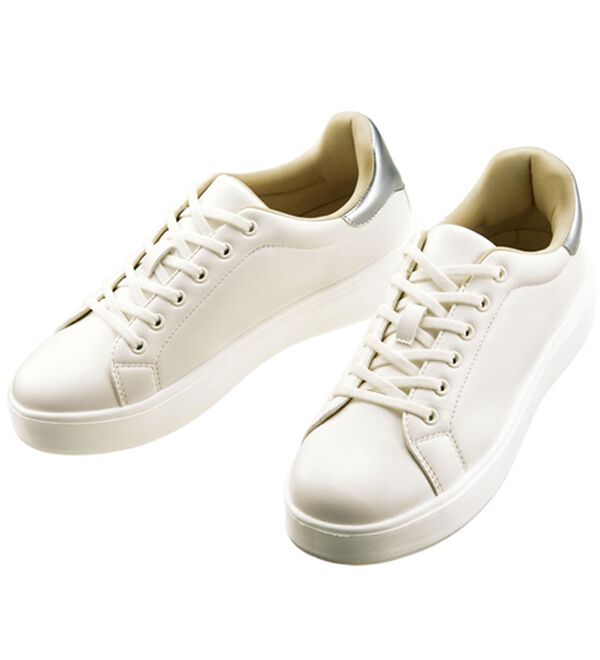 「【２足セット】サッと履けるコートタイプスニーカー（スニーカー）」｜詳細画像