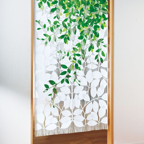 「風水カラーレースのれん（のれん・間仕切り・カフェカーテン）」｜詳細画像