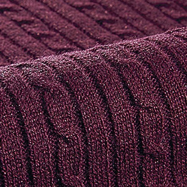 BELLUNA（ベルーナ）の「ラメニット使いドルマンチュニック（チュニック）」｜詳細画像