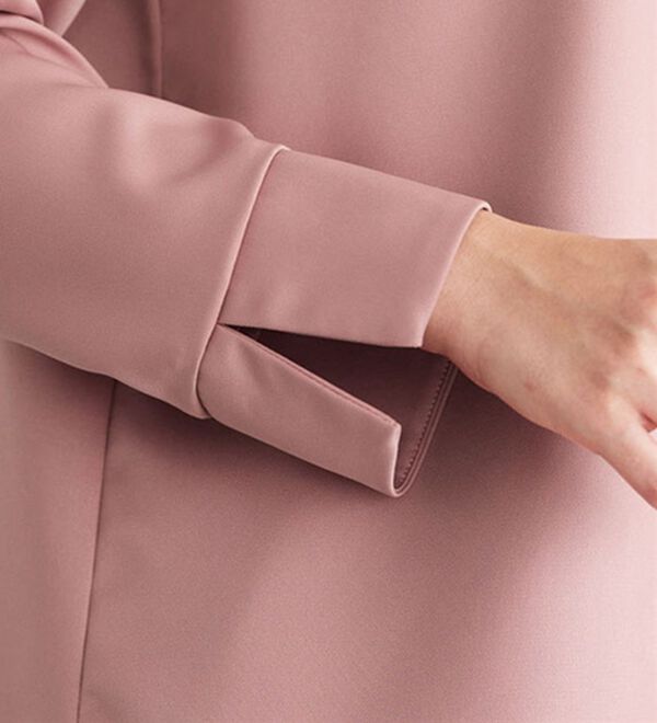 Pierrot（ピエロ）の「ラインデザインラップブラウス（ブラウス）」｜詳細画像