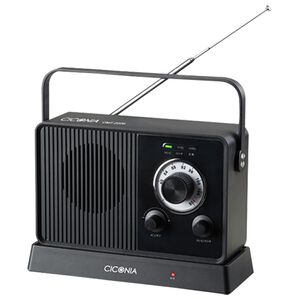 「チコニア　ワイヤレスＴＶスピーカー（テレビ・オーディオ・カメラ機器）」｜ブラック