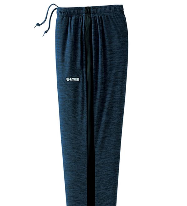 「【３本組】＜ケー・スイス＞杢スラブライン使いジョガーパンツ（メンズイージーパンツ）」｜詳細画像