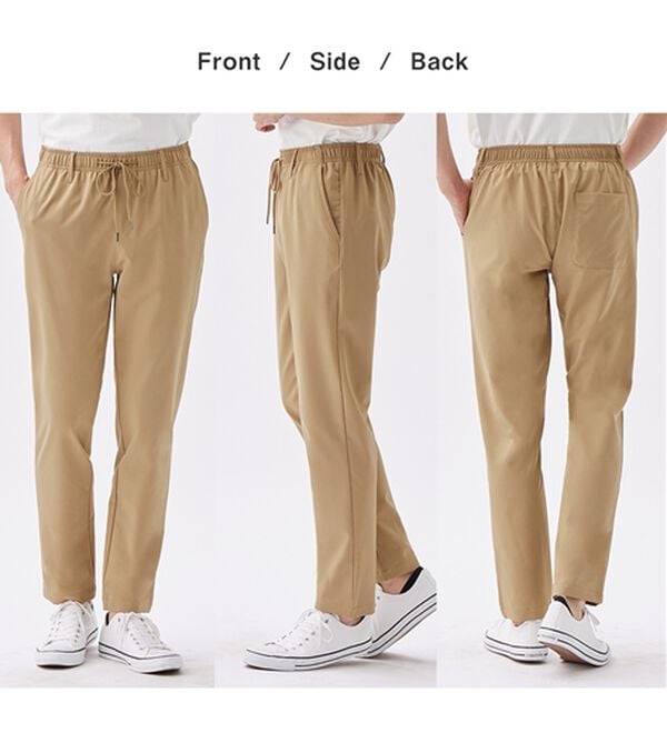 REMEN'S（リメンズ）の「ドライタッチパンツ（メンズフルレングスパンツ）」｜詳細画像