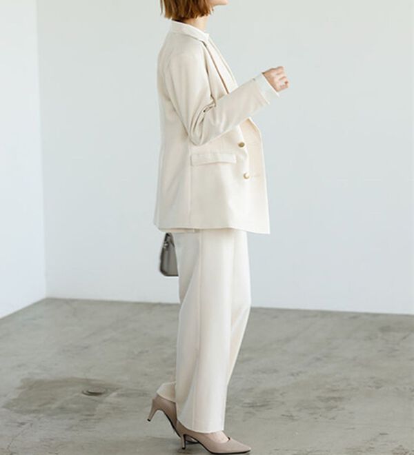 GeeRA（ジーラ）の「【入卒式/セレモニー】着回しベスト＆ジャケットセットスーツ（パンツスーツ）」｜詳細画像