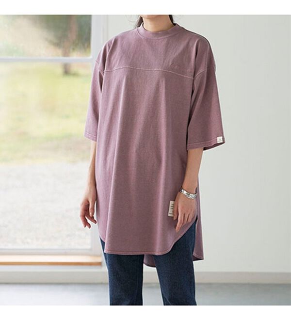 BELLUNA（ベルーナ）の「ビンテージ風コットン１００％刺しゅう入りチュニック（チュニック）」｜詳細画像