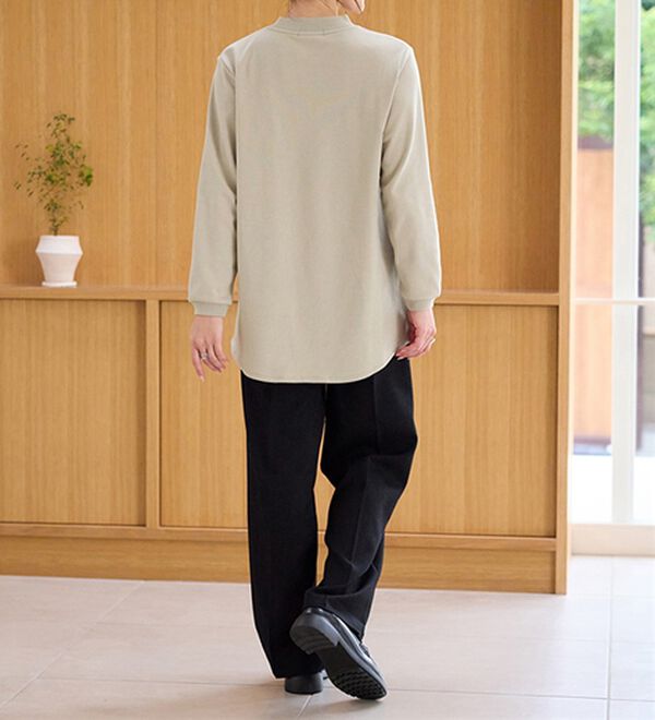 BELLUNA（ベルーナ）の「【メルティポンチ】プリントチュニック（チュニック）」｜詳細画像