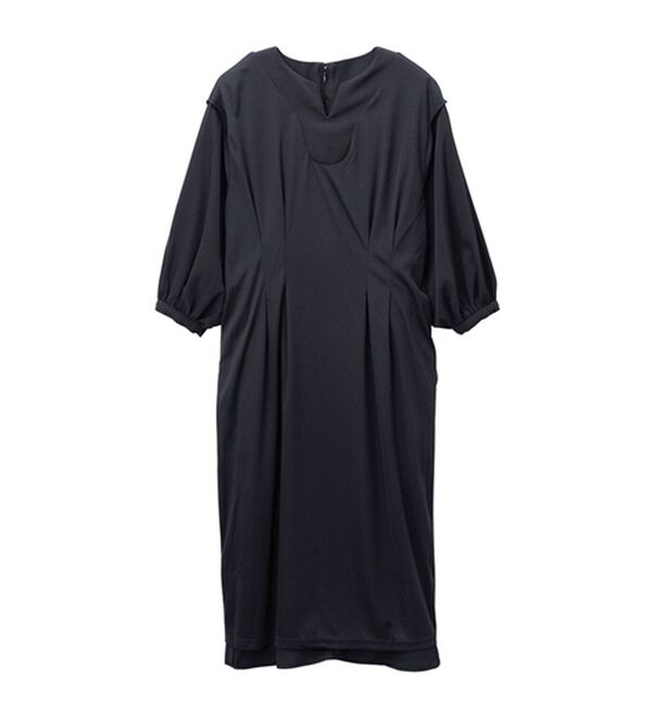 RANAN（ラナン）の「パール調タックワンピース（その他ワンピース）」｜詳細画像