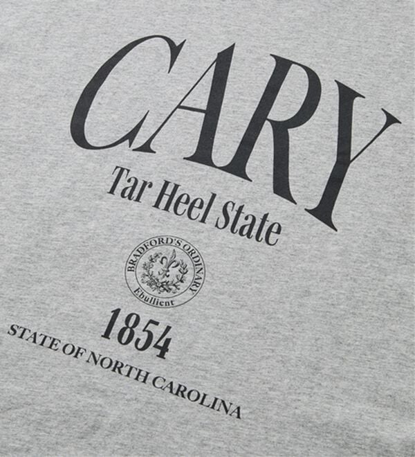 RANAN（ラナン）の「【汗シミ防止】カレッジロゴプリントT（Tシャツ）」｜詳細画像