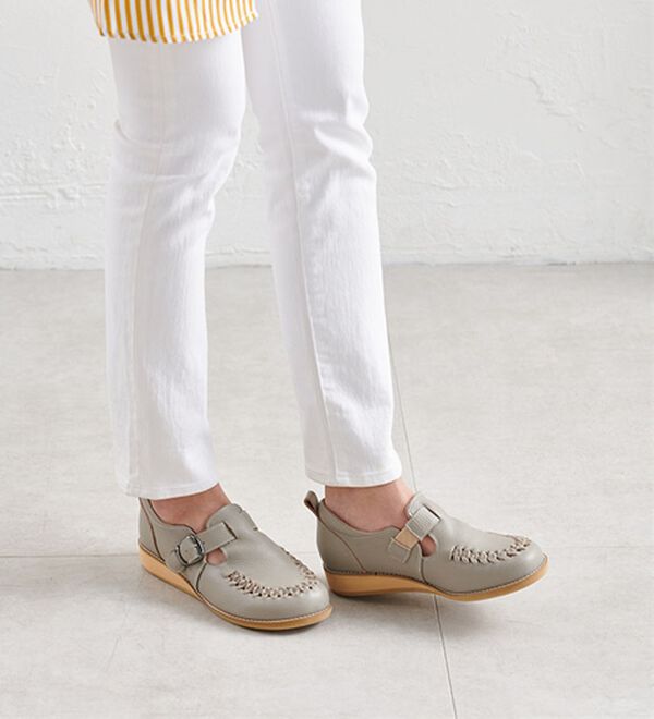 ルフラン（ルフラン）の「＜メディフィット＞５Ｅベルト付メッシュシューズ（スニーカー）」｜詳細画像