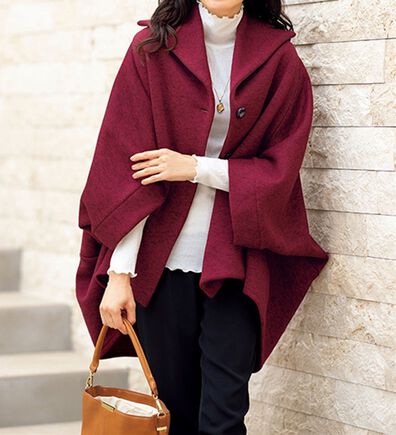 ルフラン（ルフラン）の「季節の変わり目に重宝！ポンチョジャケット（その他ジャケット）」