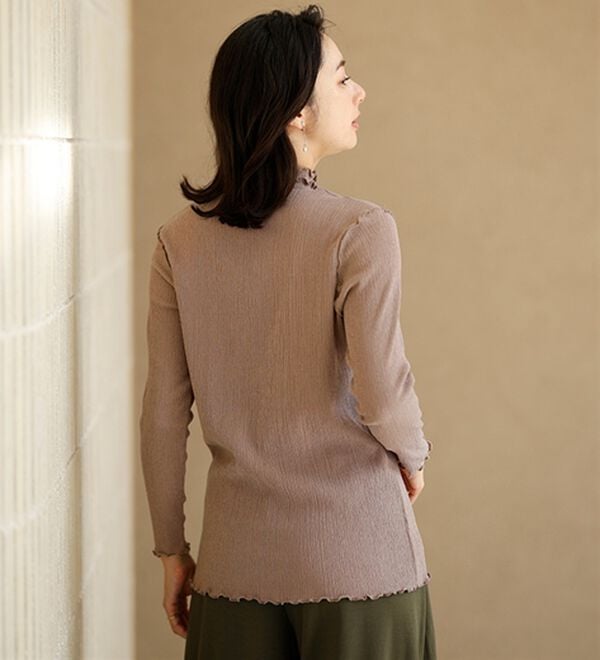 ルフラン（ルフラン）の「メロウ使い楊柳プルオーバー（カットソー）」｜詳細画像