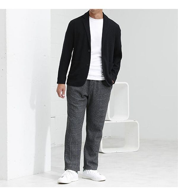 「【３本組】そのままお出かけジャージパンツ（メンズフルレングスパンツ）」｜詳細画像