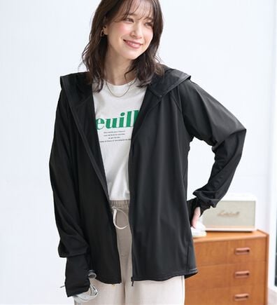 Viola e Viola（ヴィオラ エ ヴィオラ）の「＜水陸両用＞紫外線カット！万能パーカー（パーカー）」