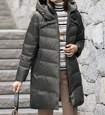 ルフラン（ルフラン）の「ハトメ使いボリューム衿ダウンコート（ダウンコート・ジャケット・ベスト）」