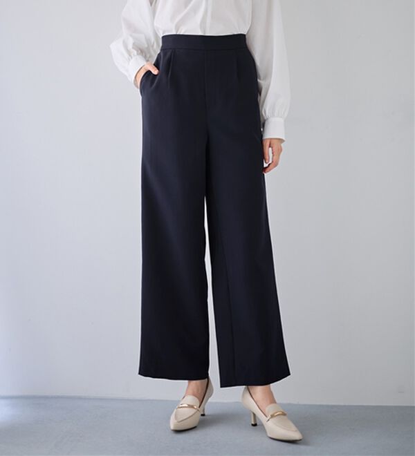 GeeRA（ジーラ）の「【２点セット】フレアーラインジャケットワイドパンツセットアップスーツ（その他スーツ）」｜詳細画像