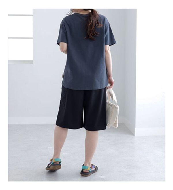 BELLUNA（ベルーナ）の「＜ｓｏｒａｆｕｋｕ＞ストレッチ素材ハーフパンツ（その他パンツ）」｜詳細画像