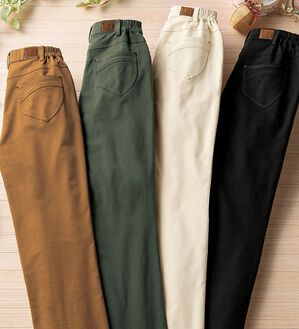 ルフラン（ルフラン）の「【４本組】すごっ！らくチーノパンツ（フルレングスパンツ）」｜詳細画像