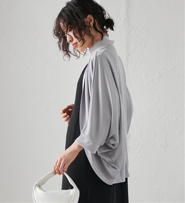 RANAN（ラナン）の「カットソードルマンカーディガン（ニットカーディガン）」｜詳細画像