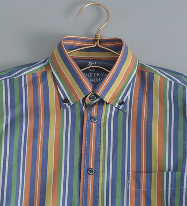 「＜コムルヴァン・オム＞毎日快適ソフトオックスシャツ（メンズシャツ）」｜詳細画像