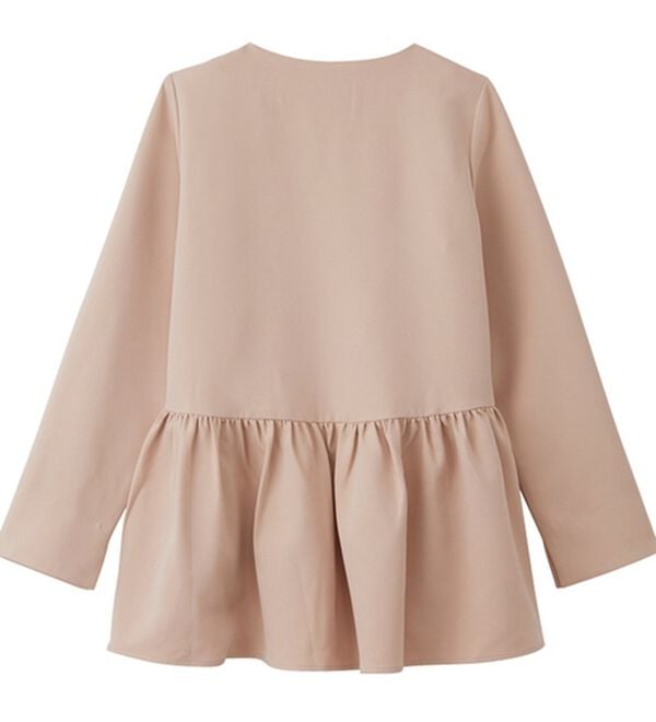 GeeRA（ジーラ）の「【2点セット】ペプラムジャケットセットアップスーツ（その他スーツ）」｜詳細画像