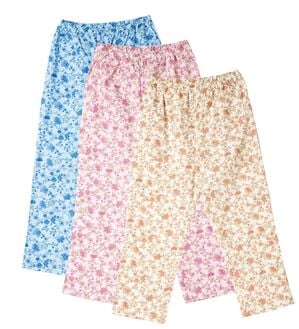 「【３色組】ＮＥＷ綿１００％下だけパジャマ（パジャマ・ルームウェア）」｜詳細画像