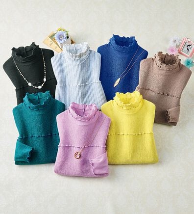 ルフラン（ルフラン）の「メロウ使い楊柳プルオーバー（カットソー）」
