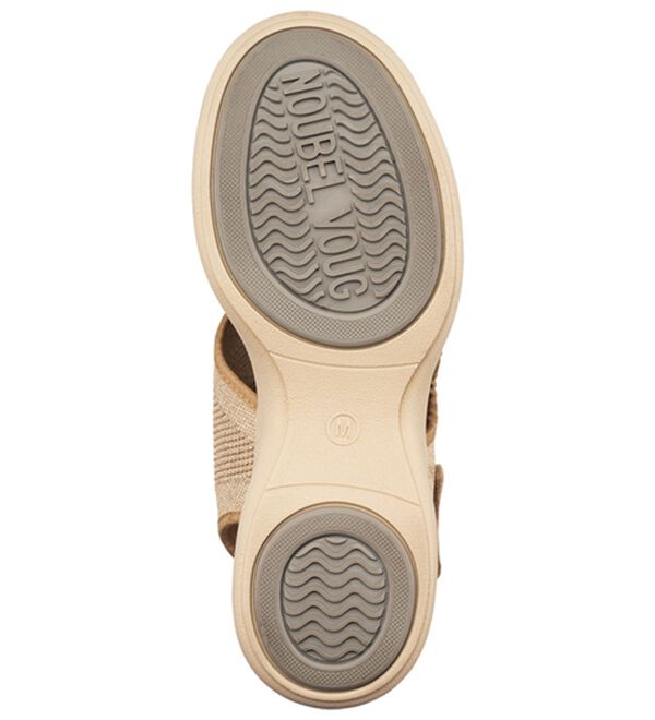 ルフラン（ルフラン）の「ヌーベルヴォーグリラックス　ビジュー付厚底ニットサンダル（サンダル・ミュール）」｜詳細画像