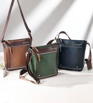 「＜アーノルド　パーマー＞シャドーカラーショルダー（メンズショルダーバッグ）」｜詳細画像