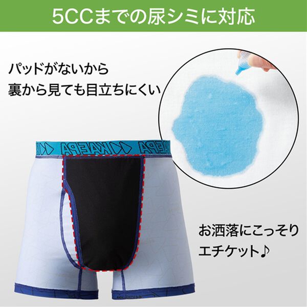 「染みないエチケットボクサー（メンズボクサーパンツ）」｜詳細画像