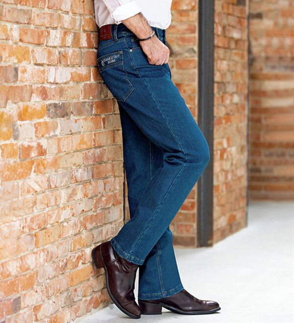 「＜コムルヴァン・オム＞蓄熱保温の極楽ジーンズ（メンズデニムパンツ）」｜詳細画像