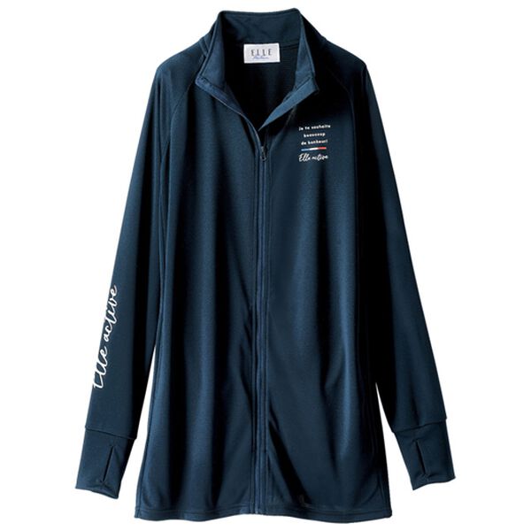 BELLUNA（ベルーナ）の「＜ＥＬＬＥ　Ａｃｔｉｖｅ＞ＵＶ対策！ラッシュガードジャケット（パーカー）」｜詳細画像