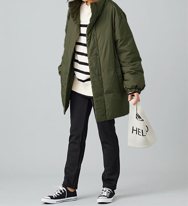 BELLUNA（ベルーナ）の「裏ベロアストレッチ素材レギンスパンツ【Prima fit pants】（スパッツ・レギンス）」｜詳細画像