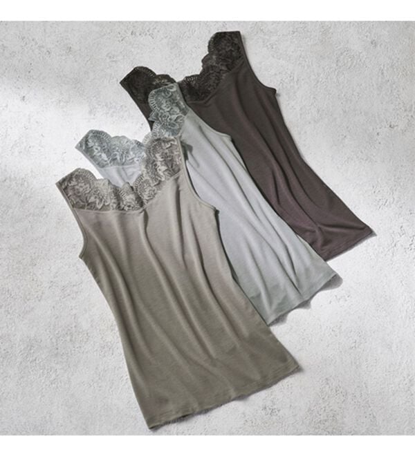 YU'NOW（ユナウ）の「【吸湿発熱】【抗菌防臭】２ＷＡＹタンクトップ（肌着・インナーウェア）」｜詳細画像