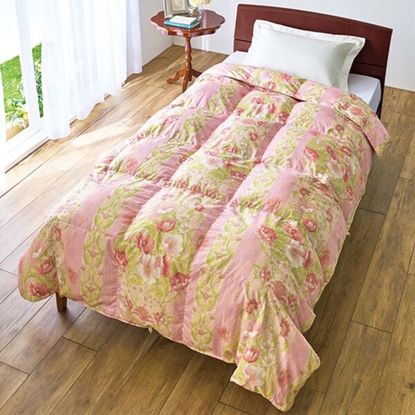 「＜丸八真綿＞日本製リサイクルダウン８５％使用羽毛肌掛布団（掛布団）」｜詳細画像