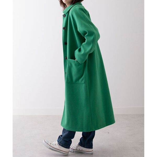 BELLUNA（ベルーナ）の「ウール調ステンカラーロングコート（ロングコート）」｜詳細画像