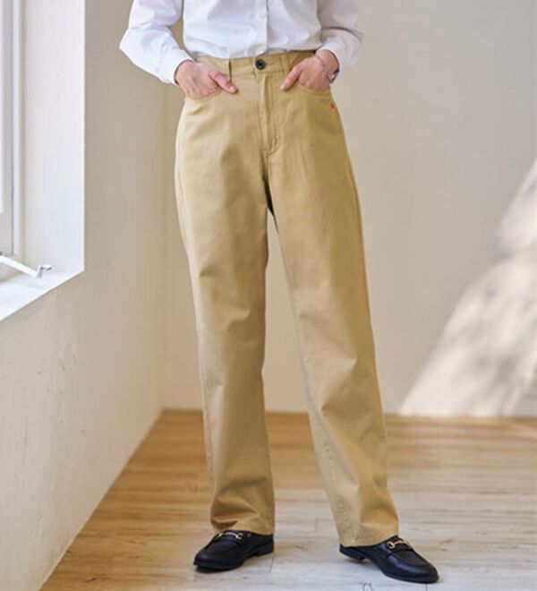 BELLUNA（ベルーナ）の「【ＰＯＬＯ　ＢＣＳ】綿チノパンツ（フルレングスパンツ）」｜詳細画像