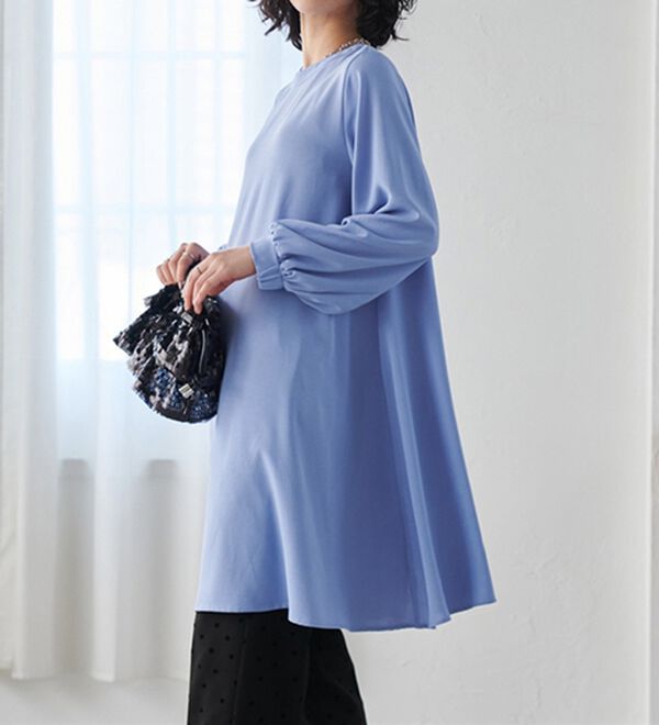 RANAN（ラナン）の「２ＷＡＹボタン使いフレアーブラウス（ブラウス）」｜詳細画像