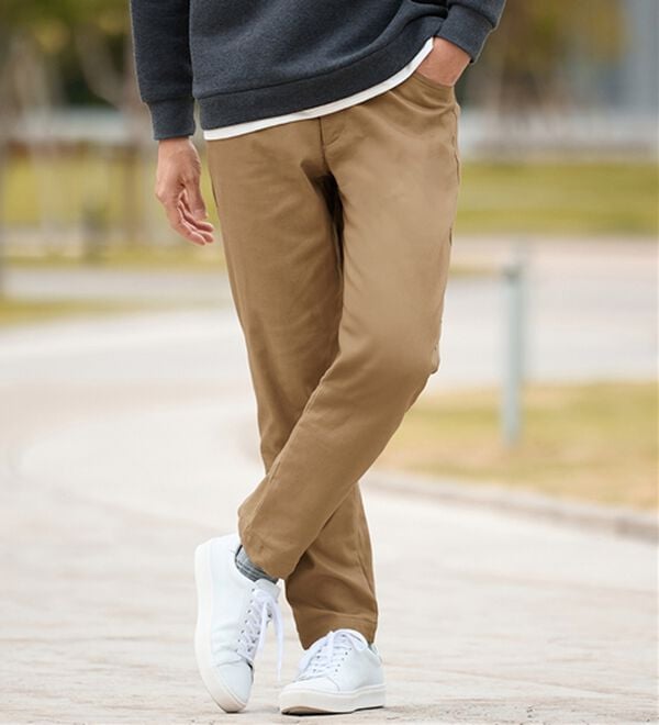 REMEN'S（リメンズ）の「【裏起毛】快適！ストレッチパンツ（メンズチノパンツ）」｜詳細画像