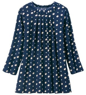 ルフラン（ルフラン）の「涼しくてブラウス見え！プルオーバー（カットソー）」｜7分袖 ネイビー系