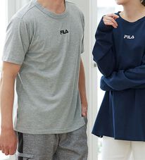 「フィラ）ワンポイント半袖・長袖（メンズカットソー）」