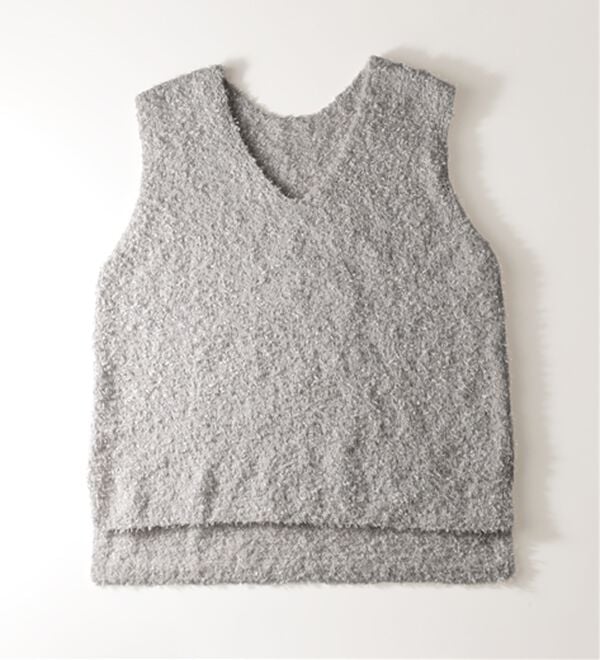 BELLUNA（ベルーナ）の「テープヤーンVネックニットベスト（ベスト）」｜詳細画像