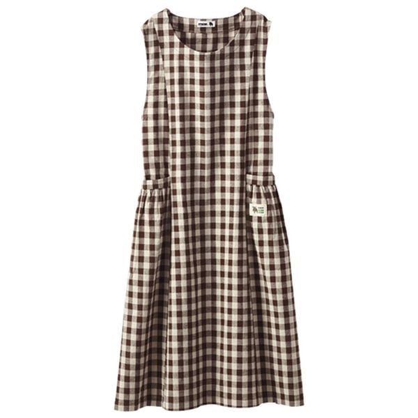 BELLUNA（ベルーナ）の「＜ｍｏｚ＞コットンリネンジャンパースカート（ジャンパースカート）」｜詳細画像